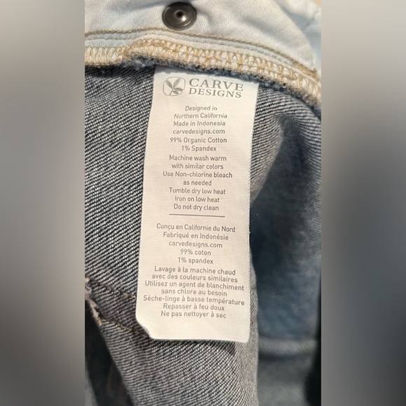 Carve Designs Jeans Size 6 - Dark Rinse color - Picture 16 of 16